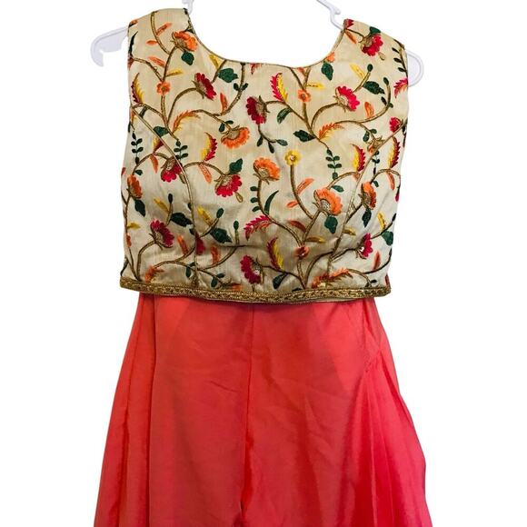 Custom Made Gorgeous Saree Blouse ethnic outfit Festival wedding - Picture 2 of 11